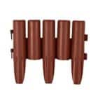 Palisáda GE037, 27x24 cm, PP, terakota, flexi, 2,16m, bal. 8 ks