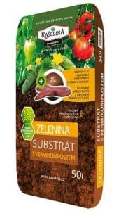Substrát s vermikompostom pre zeleninu PREMIUM 50 l