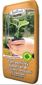 Substrát Sobeslav Záhradnícky substrát A výsev, množenie 20L