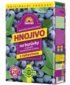 FORESTINA Biomin hnojivo na čučoriedky a kyslomilné rastliny s rohovinou 1kg