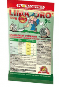 Lima Oro 100g/40K účinná látka metaldehyd a