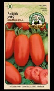 Rajčiak jedlý ODRODA: SAN MARZANO 3 LAT. NÁZOV: LYCOPERSICON ESCULENTUM