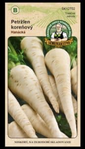 Petržlen záhradný – koreňový ODRODA: HANÁCKÁ LAT. NÁZOV: PETROSELINUM CRISPUM CONVAR. RADICOSUM