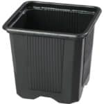 Kvetináč V plastový čierny 7x7x6,5cm; 20ks