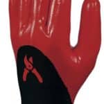 Rukavice 3/4 PES/Nitril červená 10, DPVE715