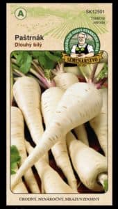 Paštrnák ODRODA: DLOUHÝ BÍLÝ LAT. NÁZOV: PASTINACA SATIVA