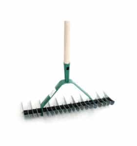 Hrable R151.WH, 11/21 zubé, prevzdušňovacie na burinu, s násadou