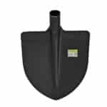 Lopata S510SL, špicatá, čierna, bez násady