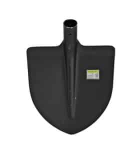 Lopata S510SL, špicatá, čierna, bez násady