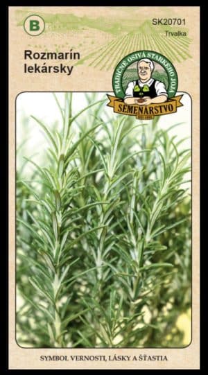 Rozmarín lekársky LAT. NÁZOV: ROSMARINUS OFFICINALIS