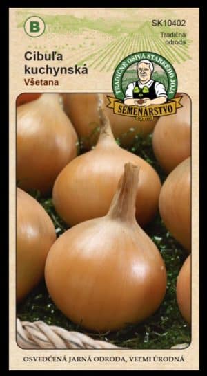 Cibuľa kuchynská ODRODA: VŠETANA LAT. NÁZOV: ALLIUM CEPA