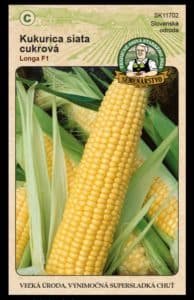 Kukurica siata cukrová ODRODA: LONGA F1 LAT. NÁZOV: ZEA MAYS VAR. SACCHARATA