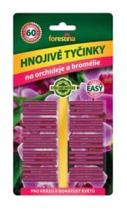 FORESTINA Hnojivé tyčinky na orchidey a bromélie 30ks/bal.