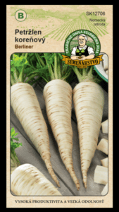 Petržlen záhradný – koreňový ODRODA: BERLINER LAT. NÁZOV: PETROSELINUM CRISPUM CONVAR. RADICOSUM