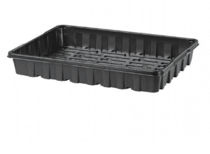 Miska výsevná plastová černá 39x29cm