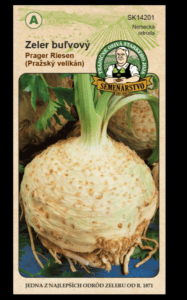 Zeler buľvový ODRODA: PRAGER RIESEN (PRAŽSKÝ VELIKÁN) LAT. NÁZOV: APIUM GRAVEOLENS