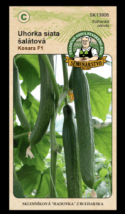 Uhorka siata šalátová ODRODA: KOSARA F1 LAT. NÁZOV: CUCCUMIS SATIVUS