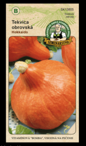 Tekvica obrovská ODRODA: HOKKAIDO LAT. NÁZOV: CUCURBITA MAXIMA DUCHESNE