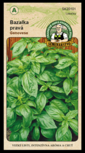 Bazalka pravá ODRODA: GENOVESE LAT. NÁZOV: OCCIMUM BASILICUM