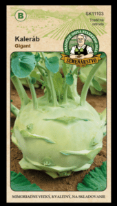 Kaleráb ODRODA: GIGANT LAT. NÁZOV: BRASSICA OLERACEA VAR. GONGYLODES