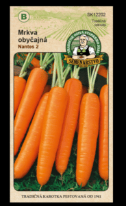Mrkva obyčajná ODRODA: NANTES 2 LAT. NÁZOV: DAUCUS CAROTA