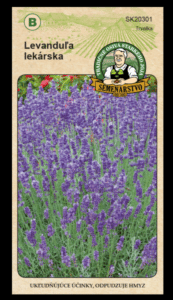 Levanduľa lekárska LAT. NÁZOV: LAVANDULA OFFICINALIS