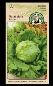 Šalát siaty ODRODA: PRAŽAN LAT. NÁZOV: LACTUCA SATIVA VAR.CAPITATA
