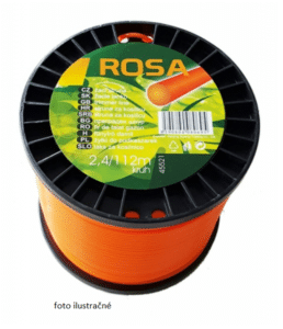 Nylon 2,4 hrúbka/100m hranatý
