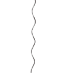 TYČ K PARADAJKÁM ŠPIRÁLOVÁ 1.8M, 6.5MM POZINK