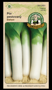 Pór pestovaný ODRODA: ELEFANT LAT. NÁZOV: ALLIUM PORRUM