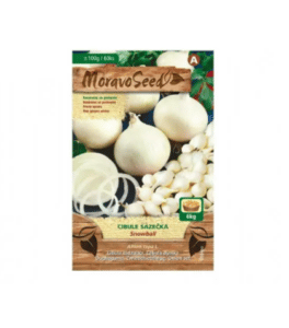Cibuľa sadzačka SNOWBALL biela karta 100g 8-16mm