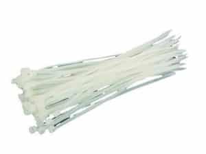 Paska Strend Pro 400x4,8mm biela 50ks/bal