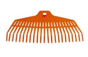 Hrable R141, 23 zubé, 42 cm, plastové, bez násady