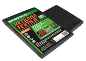 TEXTÍLIA NETKANÁ 3,2 X 5 M ČIERNA 50 G/M2