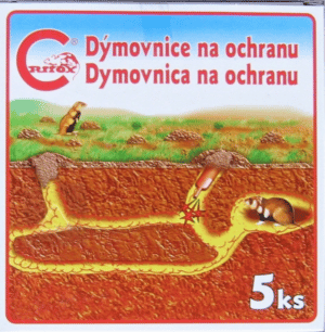 Critox dymovnica na hlodavce 5 ks