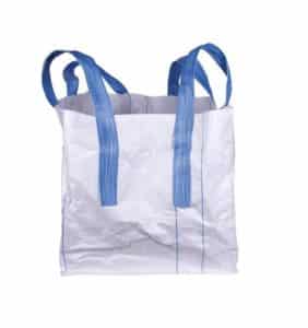 Vak BigBag TOF4, 70x70x70 cm, PP, 4 uši, biely, vrece rovné dno, max. 800 kg