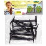 Kolík na upevnenie netkanej textílie čierny 13cm 10ks