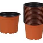 Kvetináč PREMIUM VCG odľahčený plastový terakota d10cm; 15ks