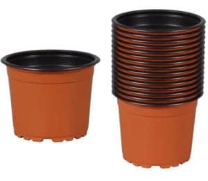 Kvetináč PREMIUM VCG odľahčený plastový terakota d12cm; 10ks