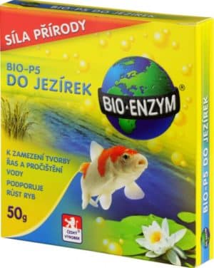 Aktivátor do jazierok BIO-P5 proti riasam a znečisteniu 50g