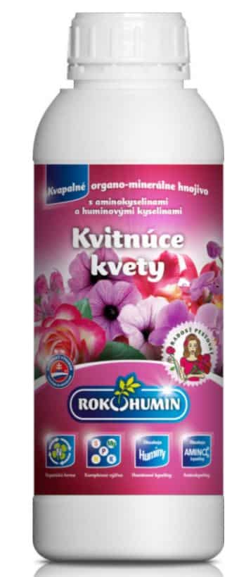 Hnojivo Rokohumin Kvitnúce kvety 1L Hnojivo Rokohumin Kvitnúce kvety 1L