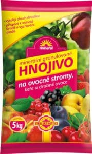 Forestina Hnojivo na ovocné stromy 5 KG