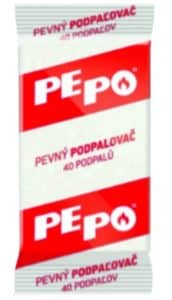Pe-Po podpaľovač tuhý , 40ks/bal