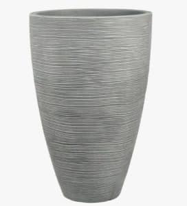 Kvetinac Patio gray 28x43cm