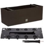 Kvetináč Rato Case 500, hnedý