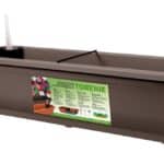 Truhlík Torenie samozavlažovací 60cm hnedošedy