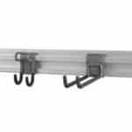 Držiak na náradie G-mate GHS6 • koľajnička 120 cm, 6 ks, + vešiaky, na stenu