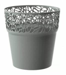 Kvetináč Naturo 145, Sivý