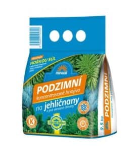 Hnojivo Mineral jesenne na ihličnany 2,5kg