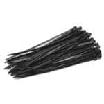 Páska sťahovacia Strend Pro CT66BL, 120x2,5 mm, 50 ks, čierna, nylon, viazacia